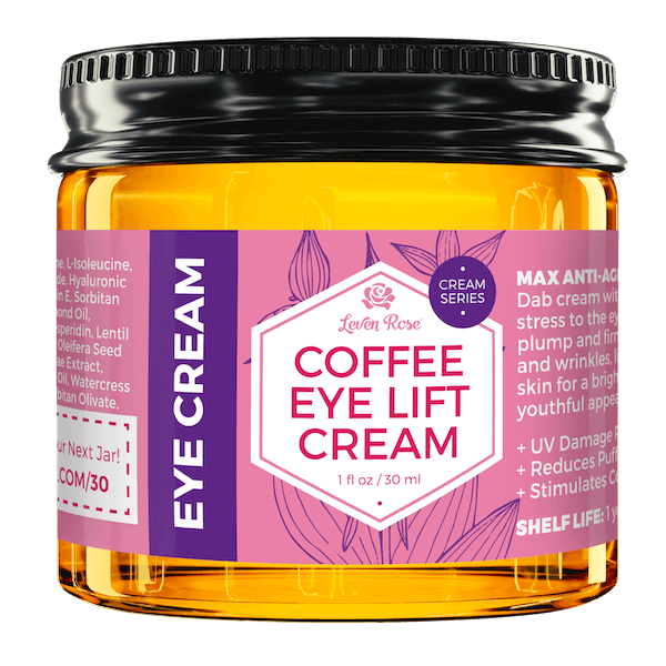 Get A Off Coffee Eye Cream From Leven Rose Levenrose